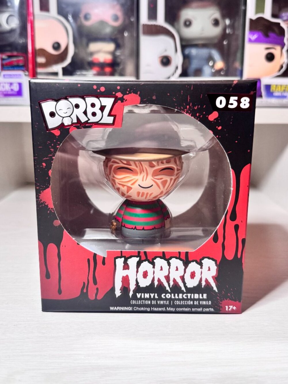 Funko Dorbz Freddy Krueger #058 Nightmare on Elm Street Horror Vinyl Figure 2015